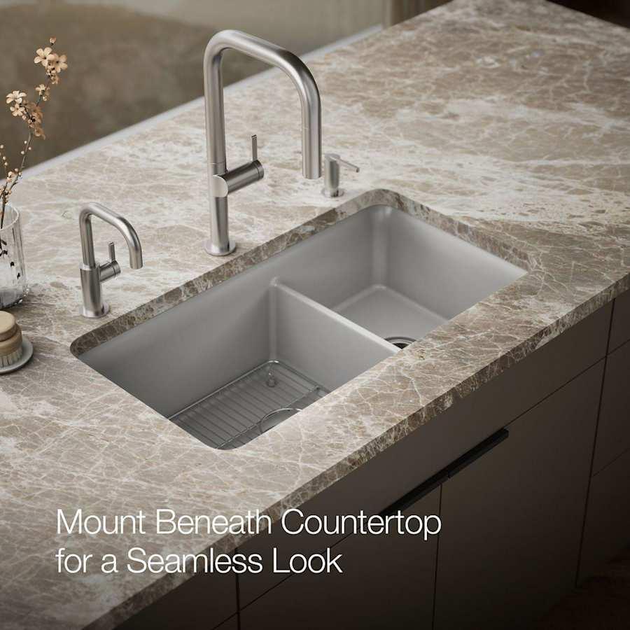 Cairn Slim Divide 33-1/2" Undermount Double Bowl Neoroc Granite Composite Kitchen Sink with Large Bowl Sink Rack - t90tu3cul0otuqjch9zs@2x.jpg