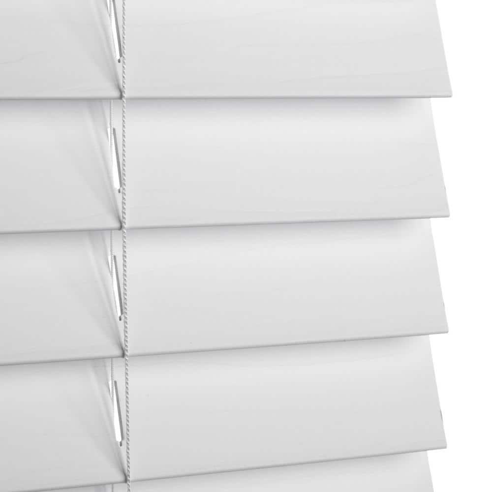 White Cordless Faux Wood Blinds for Windows with 2 in. Slats - tafjntoo5coowersxh7h@2x.jpg