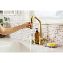 Litze Single Handle Angled Spout Pull Down Kitchen Faucet with Knurled Handle - Limited Lifetime Warranty - tahaulyhxi7qie1utvlt_x500.jpg