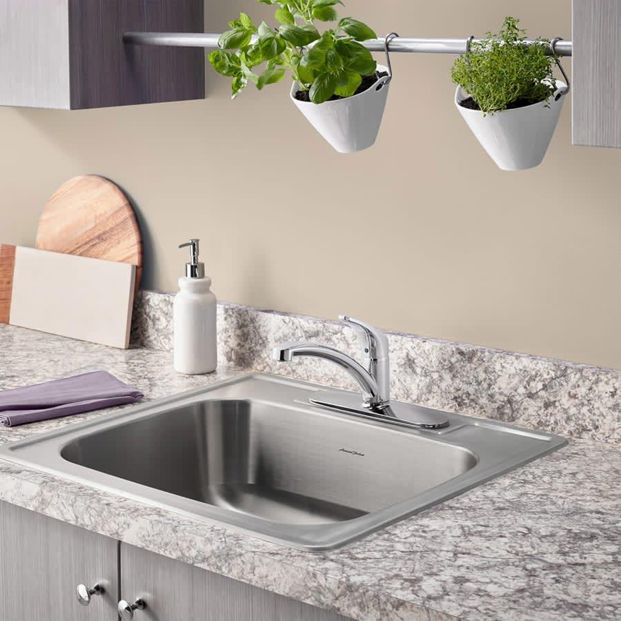Colony Pro Single Handle Kitchen Faucet - Includes Side Spray and Escutcheon Plate - tevukbqvb52ljvtb7kkc@2x.jpg