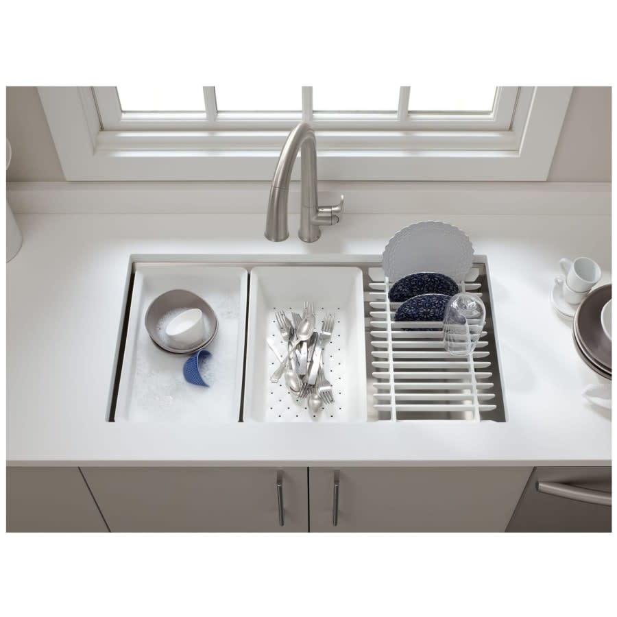 Prolific 29" Undermount Stainless Steel Single Basin Kitchen Sink with SilentShield Technology, Bamboo Cutting Board, 2 Multipurpose Racks, Colander, and Washbin - tfhimmxxpj4dgzfu0d4x@2x.jpg