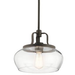 Davenport Convertible Single Light 12" Wide Pendant / Semi-Flush Ceiling Fixture - tfvxrnmk7krpakrksqgv@2x.jpg
