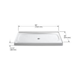 Salient 60" x 36" Shower Base with Single Threshold and Center Drain - tfy9vtdoafcjzj2b0hcw@2x.jpg