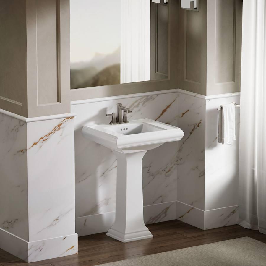 Memoirs Classic 24" Fireclay Pedestal Bathroom Sink with 3 Holes Drilled and Overflow - tg88s0ddjxqe889n7f88@2x.jpg