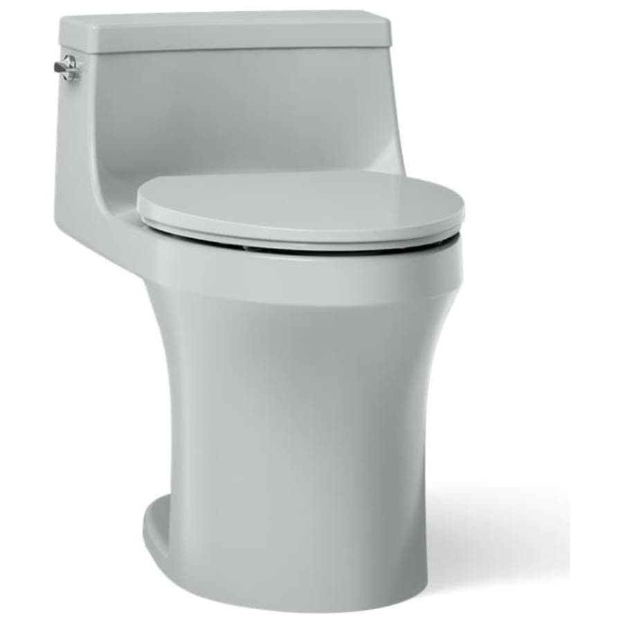 San Souci 1.28 GPF Elongated One-Piece Comfort Height Toilet with AquaPiston Technology - Seat Included