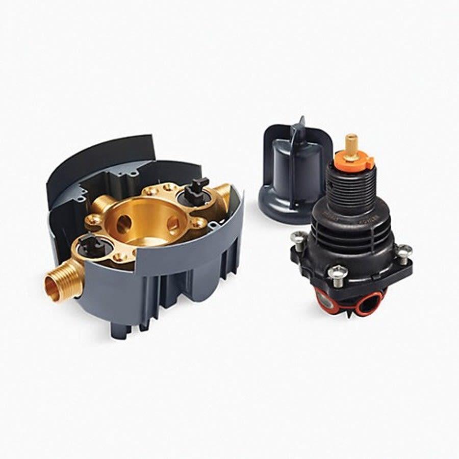 Thermostatic Valve Body and Cartridge With Stop, 1/2 in, NPT Inlet x 1/2 in, NPT Outlet, 45 psi Pressure, 9 gpm, Brass/Plastic Body - th5afvecvmwc2oumjcop@2x.jpg