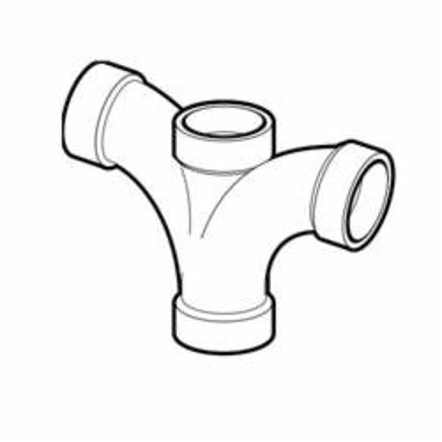 Double Fixture Tee, 2 x 1-1/2 x 1-1/2 x 1-1/2 in, Hub, DWV, PVC - ti5uidynpnweyjmtnyl4@2x.jpg