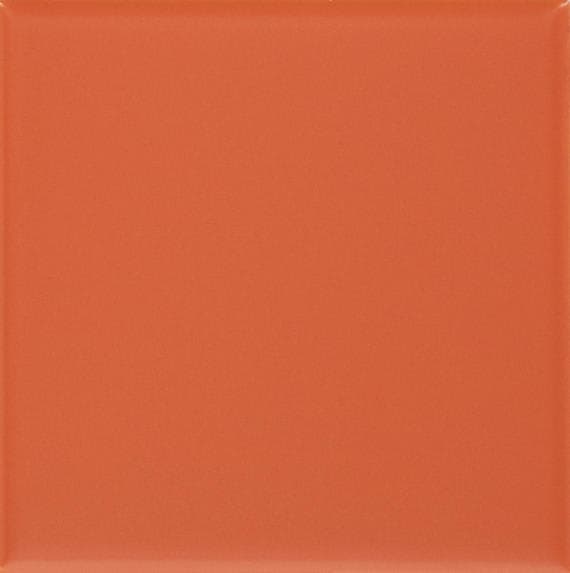 Color Wheel Linear Matte Orange Burst Rectangle 2X8 Matte