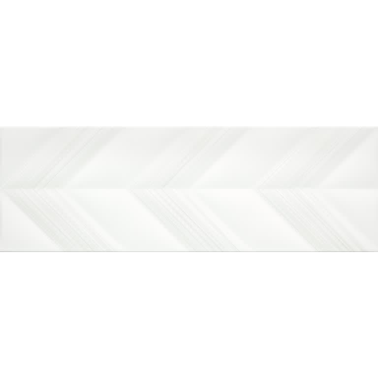 VERTIGO WHITE CHEVRON 10X30
