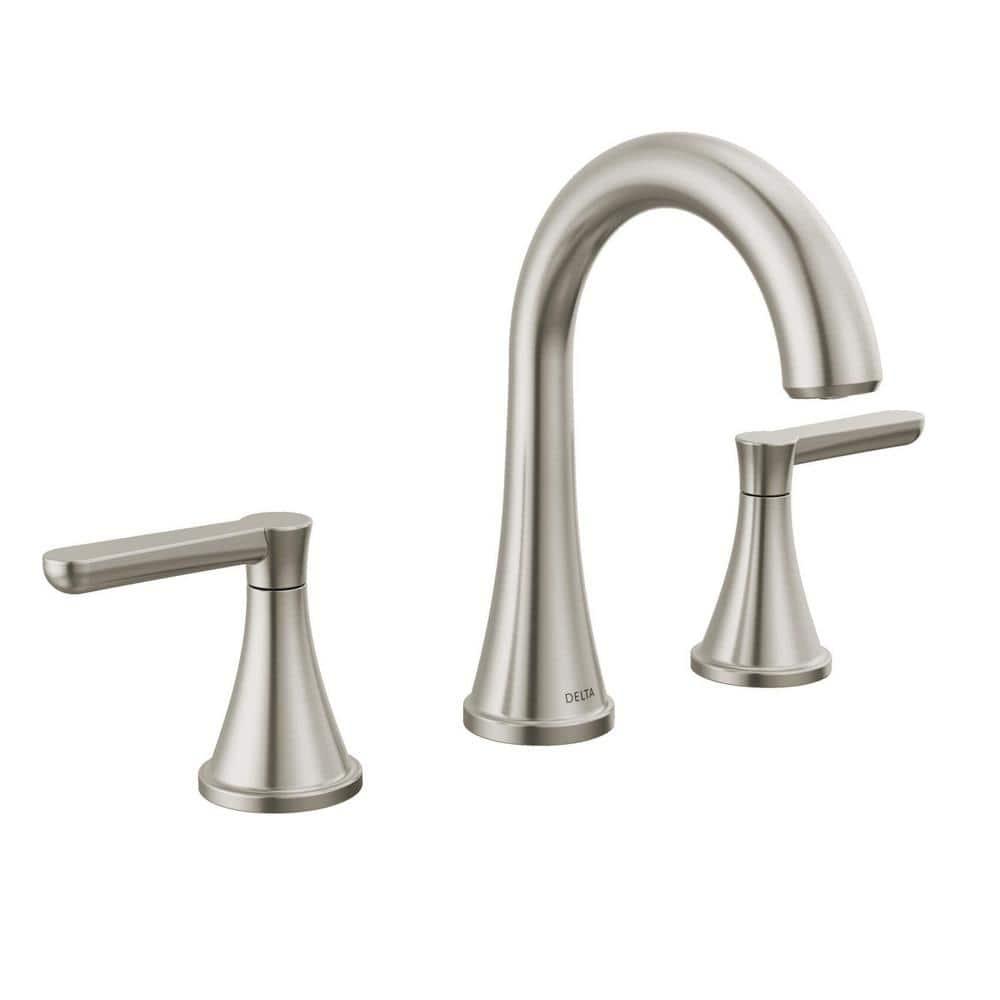 Greydon 8 in. Widespread Double Handle Bathroom Faucet in Spotshield Brushed Nickel - tk8oklvp5ahpahn8ppgm@2x.jpg