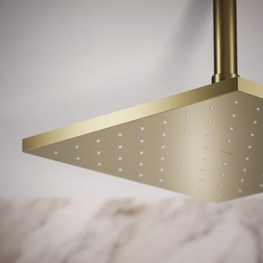 Radiant Contemporary Square 10" Single Function 2.5 GPM Rainhead with MasterClean Sprayface and Katalyst Air-Induction Technology - tkdent8sd9izfihghhtt@2x.jpg