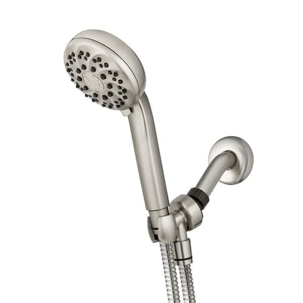 Waterpik 7-Spray Wall Mount Handheld Shower Head 1.8 GPM in Brushed Nickel XDL-769ME - tkkdd6lzamjqizyhdlub@2x.jpg