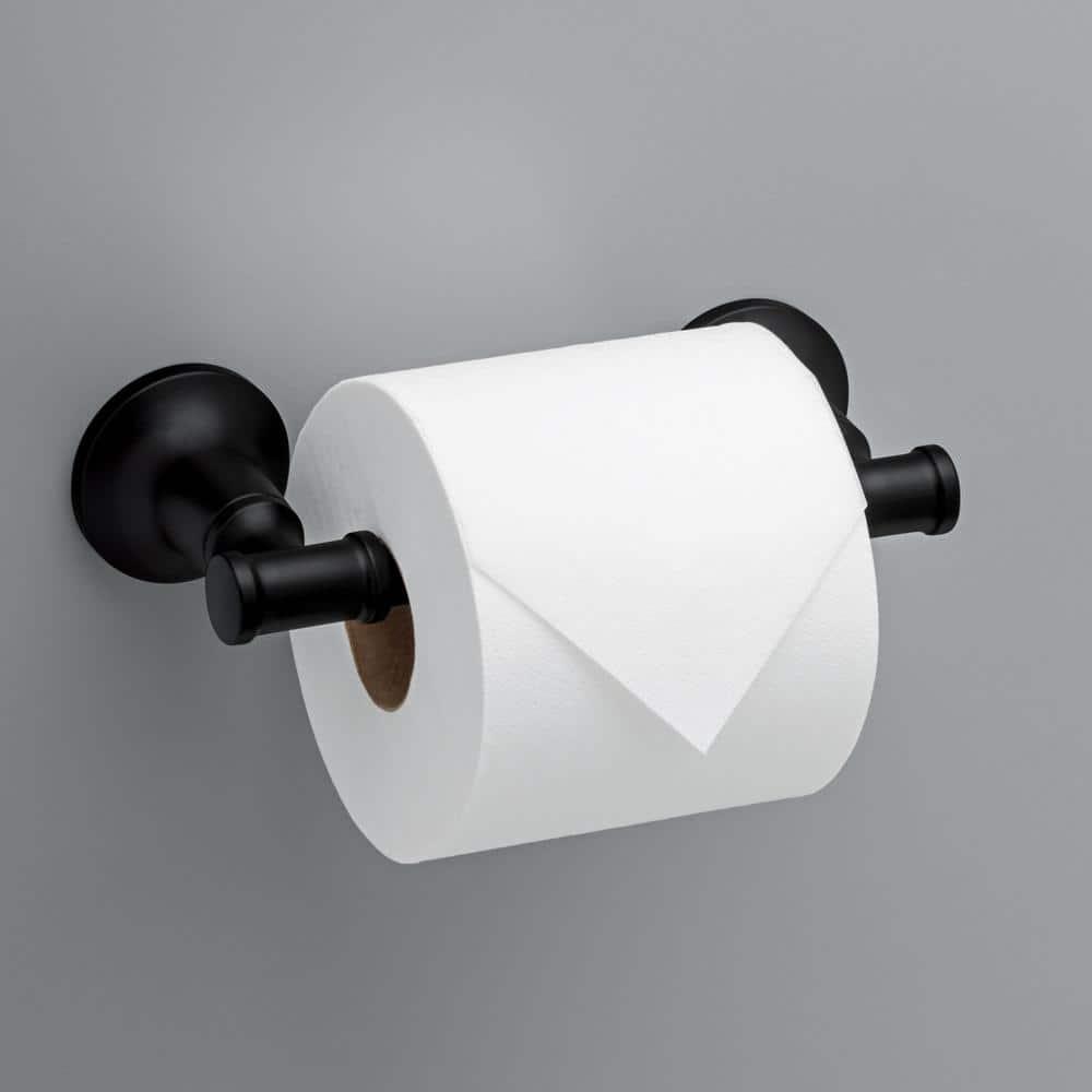 Chamberlain Wall Mount Pivot Arm Toilet Paper Holder Bath Hardware Accessory in Matte Black - tludav8cmf64jvaash6o@2x.jpg