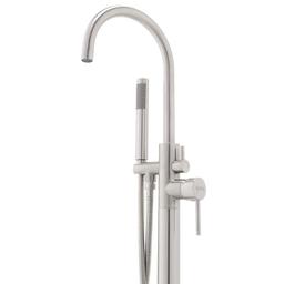 1-Handle Freestanding Floor Mount Tub Faucet Bathtub Filler with Hand Shower in Brush Nickel - tnice4qgzinwdiwsmoiw@2x.jpg