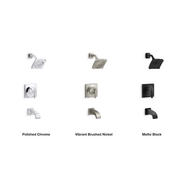 KOHLER Katun Single-Handle 3-Spray Tub and Shower Faucet in Matte Black (Valve Included) K-R78040-4E-BL - tnrdbo1lylf8pg3te6im@2x.jpg