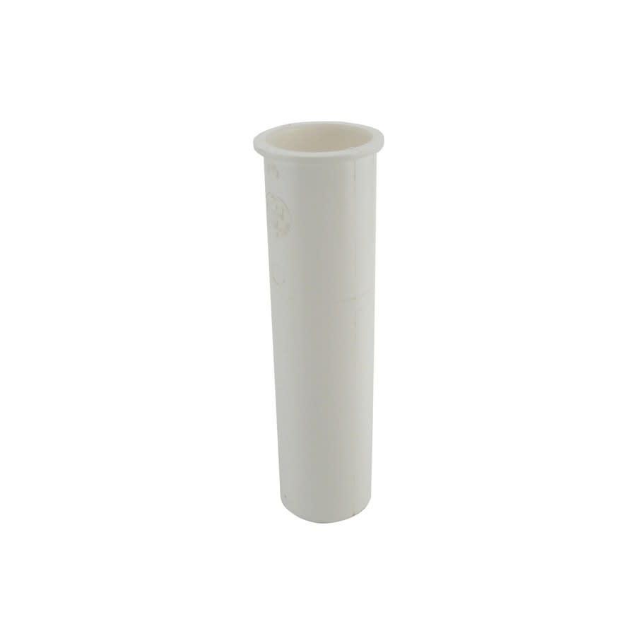 Tubular Tailpiece, 1-1/2 in, Tube x Flange, White - to95mdn93dhkaiz26kzv@2x.jpg