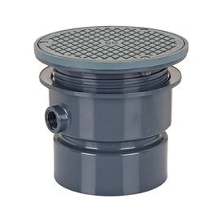 Cleanout With Top, 4 in Outlet, Socket, 6-1/2 in Cover, Round, Ductile Iron - tpjmqbr9sc5ekm7nuokt@2x.jpg