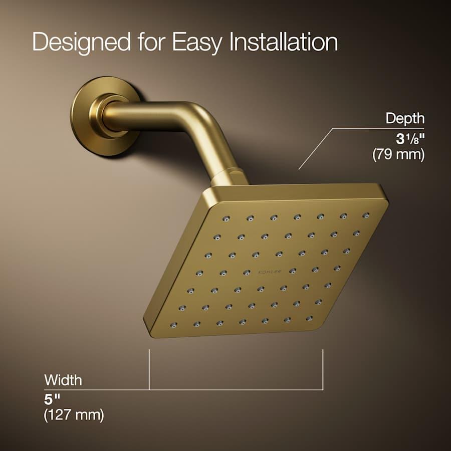 Parallel 2.5 GPM Single Function Shower Head With Katalyst Air-Induction Spray Technology - tpo8rlxsc4dkt7udurkq@2x.jpg