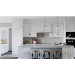 Atwell 1-Light Brushed Nickel Clear Glass Globe Modern Medium Pendant Hanging Light - tpokk43gibiibo0cz82s@2x.jpg