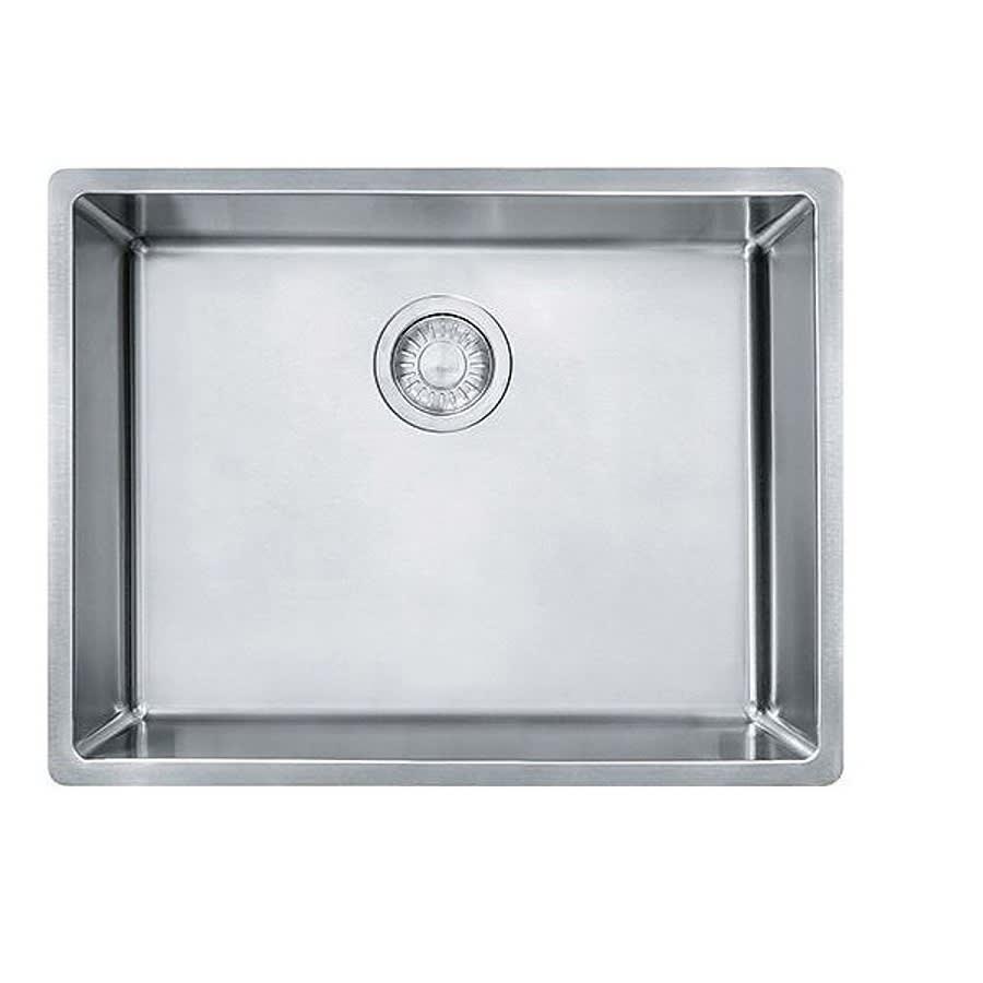 Cube Single Bowl Kitchen Sink, Under Mount, 22-3/4 x 17-3/4 in, 9 in Bowl Depth, 18 ga Satin Steel, Stainless - tqavkycaohsbrstnkge4@2x.jpg