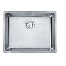 Cube Single Bowl Kitchen Sink, Under Mount, 22-3/4 x 17-3/4 in, 9 in Bowl Depth, 18 ga Satin Steel, Stainless - tqavkycaohsbrstnkge4@2x.jpg