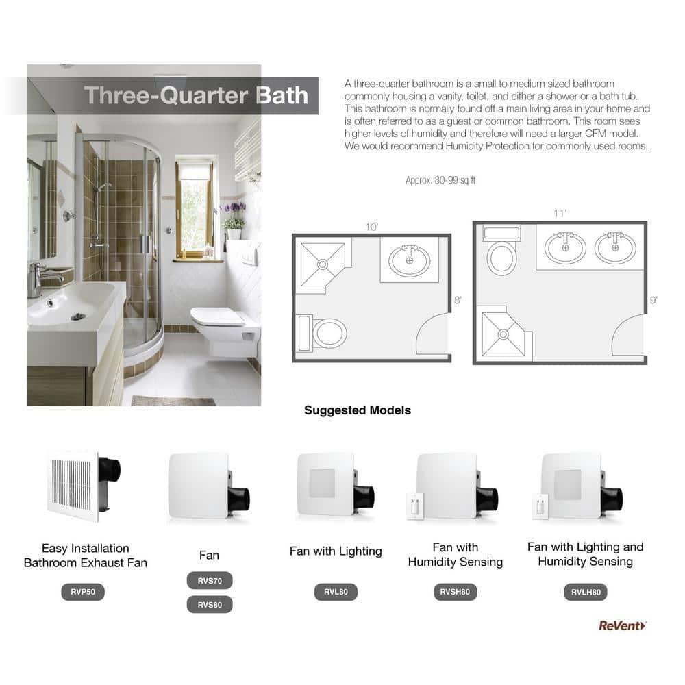 50 CFM Quick Install Professional Ceiling and Wall Mount Easy Roomside Bathroom/ Bath Exhaust Fan - tr55lxm2ve1zvub45ofy@2x.jpg