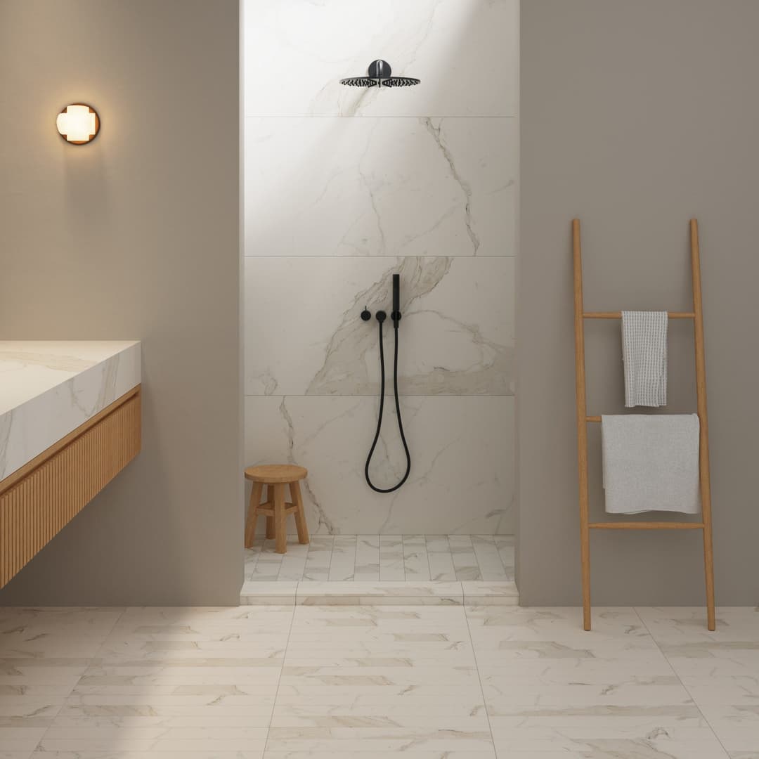 Magnifica 4" x 24" - 8mm Honed Porcelain Tile in Calacatta Super White - tt7pcyjcn8wr8gemwr5o@2x.jpg
