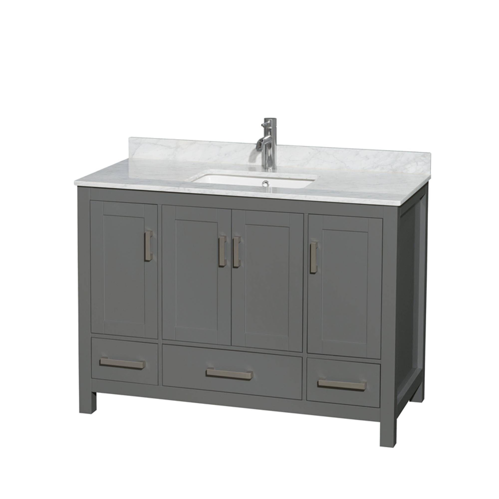 Sheffield Single Bathroom Vanity - 48W x 35H x 22D