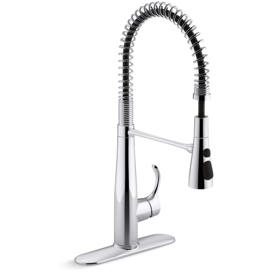Simplice 1.5 GPM Single Hole Pre-Rinse Pull Down Kitchen Faucet - Includes Escutcheon - tthbyycghk7gyb1zm7fp@2x.jpg