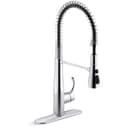 Simplice 1.5 GPM Single Hole Pre-Rinse Pull Down Kitchen Faucet - Includes Escutcheon - tthbyycghk7gyb1zm7fp@2x.jpg