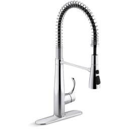 Simplice 1.5 GPM Single Hole Pre-Rinse Pull Down Kitchen Faucet - Includes Escutcheon - tthbyycghk7gyb1zm7fp@2x.jpg