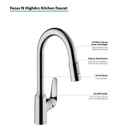 Focus N 1.75 GPM Pull-Down Kitchen Faucet HighArc Spout with Magnetic Docking & Toggle Spray Diverter - Limited Lifetime Warranty - ttpbaoyojswsuqzaxrop_x500.jpg