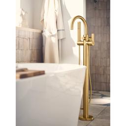 Cia Floor Mounted Tub Filler with Built-In Diverter - Includes Hand Shower - tuigbvt1survkqtechpk@2x.jpg