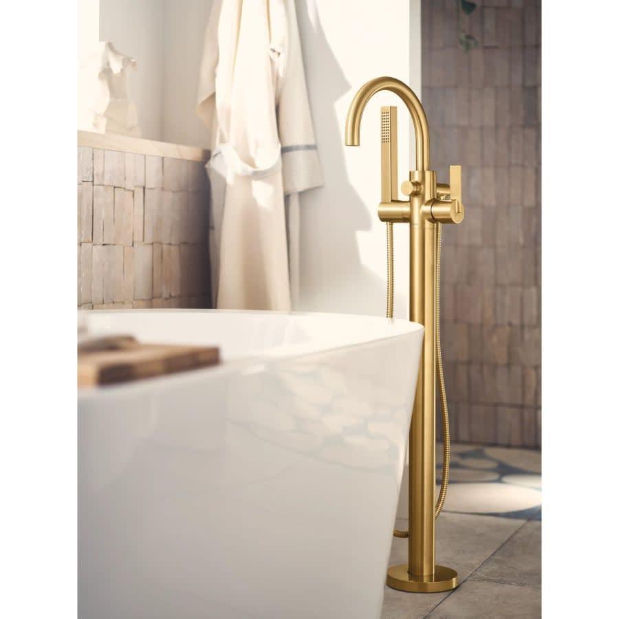 Cia Floor Mounted Tub Filler with Built-In Diverter - Includes Hand Shower - tuigbvt1survkqtechpk@2x.jpg