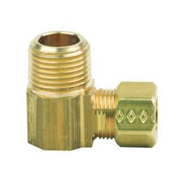 90 deg Elbow, 3/8 in, Comp x MNPT, Brass, Rough Brass, Domestic - tusgwl2dtweigw3e5l21@2x.jpg