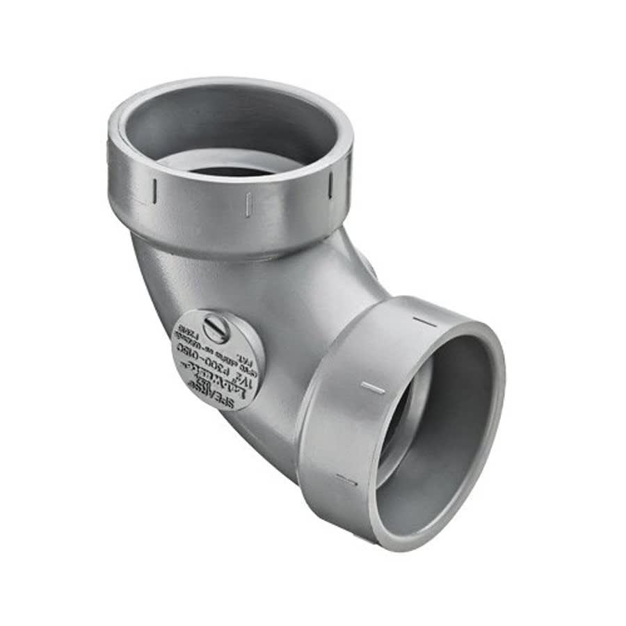 LabWaste® Acid Waste 90 deg Elbow, 3 in, CPVC - tux9c485aq2gs82qtngc@2x.jpg