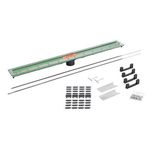 QuickDrain ShowerLine 56 in PVC Drain Body with 2 in Vertical Outlet Shower Drain - tuyokvisc2asqeu4ouus_x500.jpg