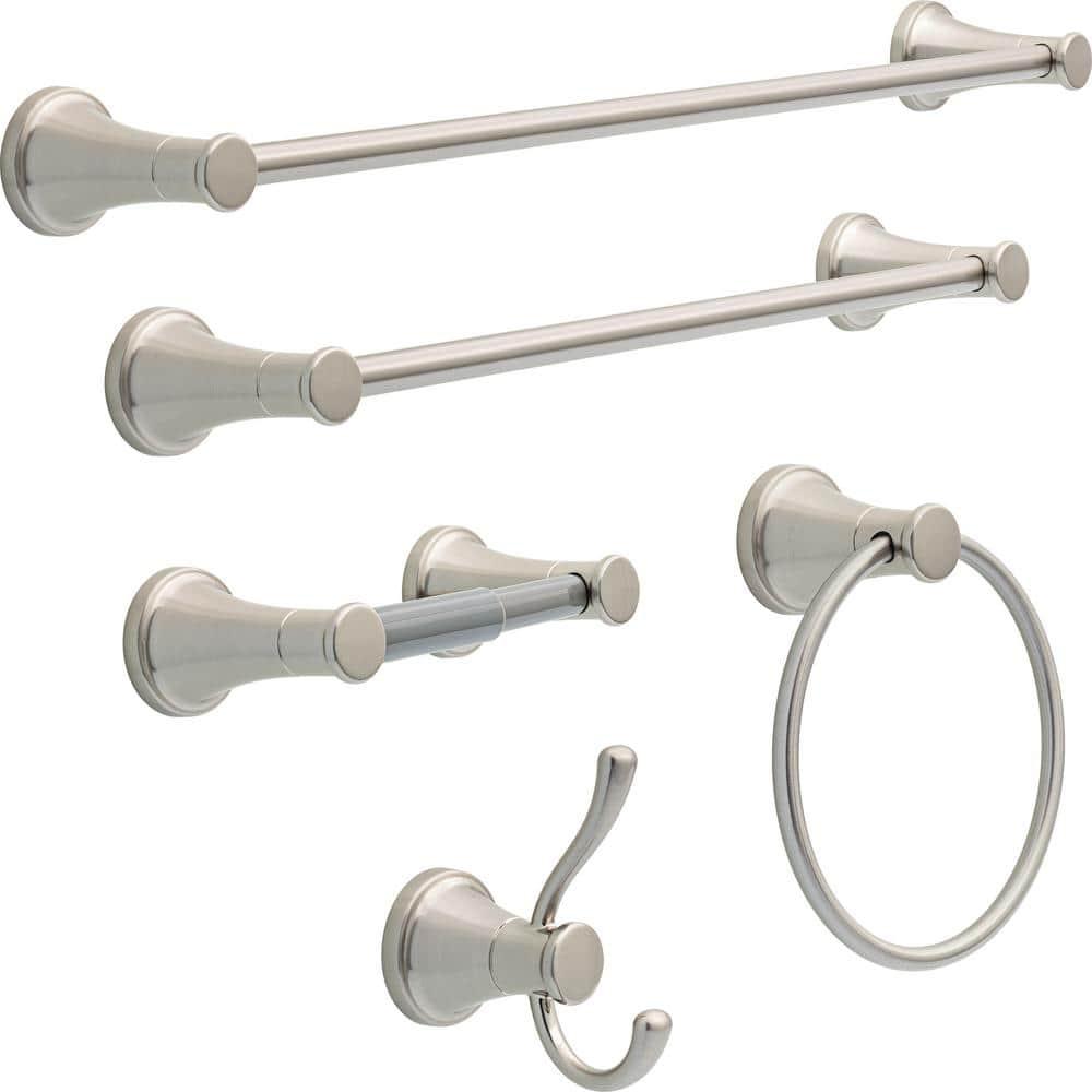 Casara Wall Mount Spring-Loaded Toilet Paper Holder Bath Hardware Accessory in Brushed Nickel - tvcwyrtktr05lox5rikw@2x.jpg