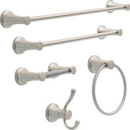 Casara Wall Mount Spring-Loaded Toilet Paper Holder Bath Hardware Accessory in Brushed Nickel - tvcwyrtktr05lox5rikw@2x.jpg