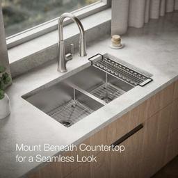 Strive 32" Smart DivideÂ® Under-Mount Large/Medium Double-Bowl Kitchen Sink With Basin Rack - twp9oeywhc18o843duyy@2x.jpg