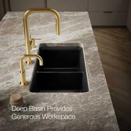 Cairn 33-1/2" Undermount Double Equal Bowl Neoroc Granite Composite Kitchen Sink with Right Sink Rack Included - txywy95pknmldmevp3i6@2x.jpg