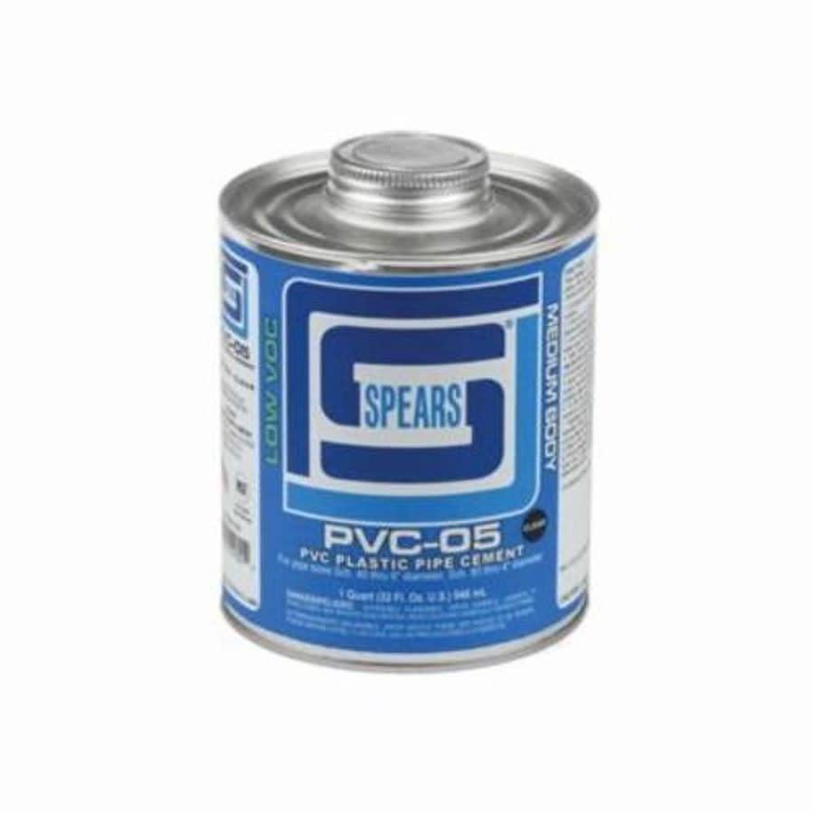 PVC-05 Medium Body Cement, 1 qt, Clear, For PVC - tygc549dcpqwwbaalb5u@2x.jpg