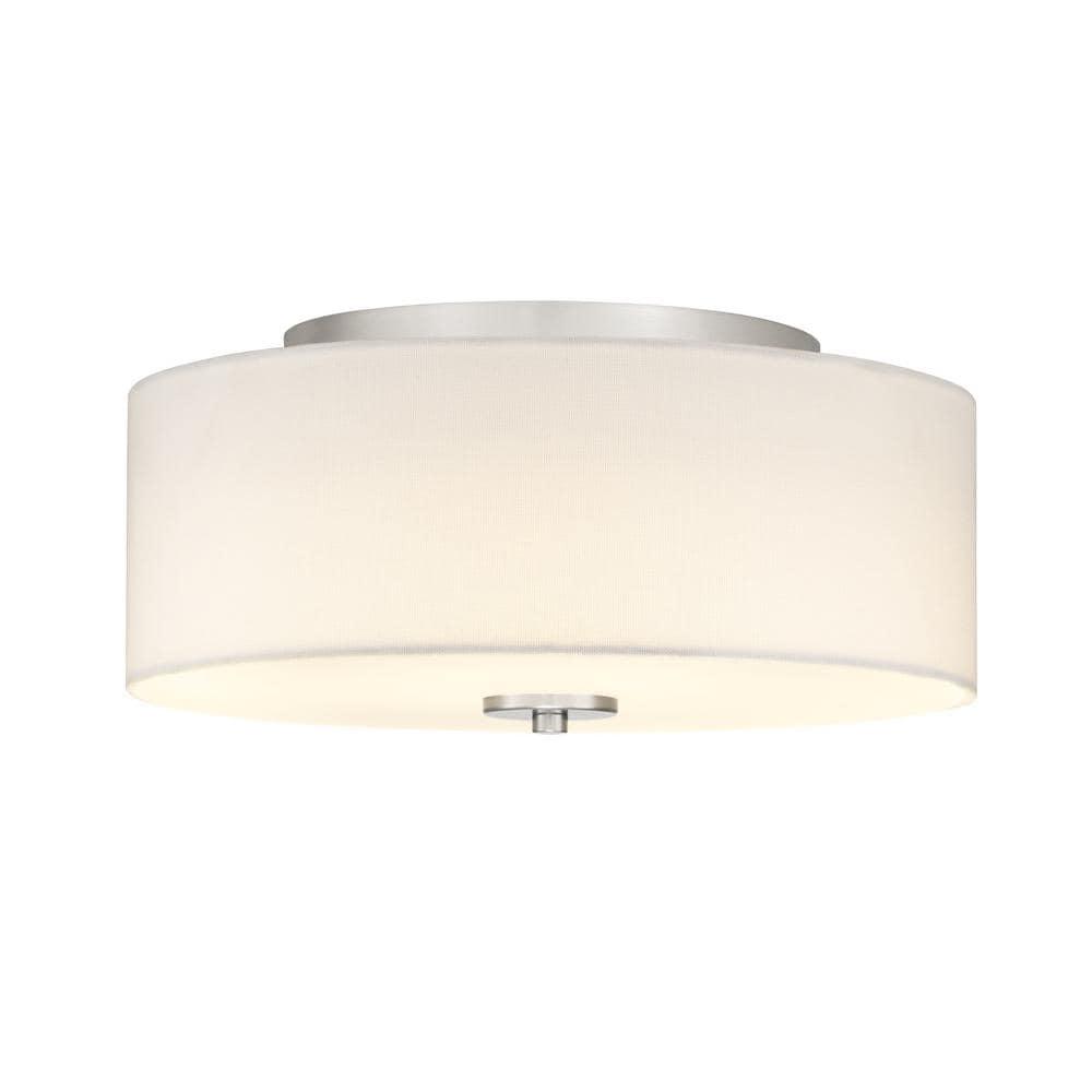 Inspire Collection 13 in. Transitional Brushed Nickel LED Bedroom Drum Shade Ceiling Light with White Linen Shade - tz1shmi2kc8b9ldyados@2x.jpg