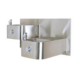 Wall-Mounted Bi-Level Fountain Less Mounting Plate In/Out ADA Vandal-Resistant Satin Stainless Steel - tz6qy5xtokv0hexmnzb1@2x.jpg