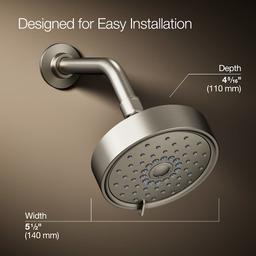Purist 2.5 GPM Multi Function Shower Head with MasterClean and Katalyst Air-Induction Spray Technology - tzk0sgq5jmxgtkpvwajs@2x.jpg