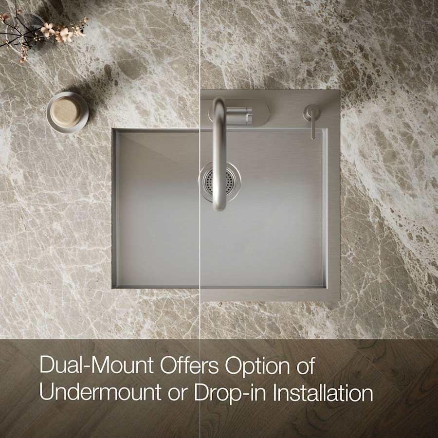 Vault 25" Single Basin Top-Mount/Under-Mount 18-Gauge Stainless Steel Kitchen Sink with SilentShield - u0xymlisvw2uxcgqc597@2x.jpg