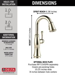 Cassidy Pull-Down Bar/Prep Faucet with Magnetic Docking Spray Head - Includes Lifetime Warranty - u29hbqyugrqhpoxi9xe3@2x.jpg