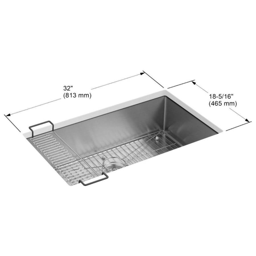 Strive 32" Single Basin Undermount 16-Gauge Stainless Steel Kitchen Sink with SilentShield - u2flpcn3ddkd3adnryxj@2x.jpg