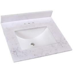 25 in. W x 22 in. D Cultured Marble White Rectangular Single Sink Vanity Top in Pulsar - u3exphbkkquehpxay8fe@2x.jpg