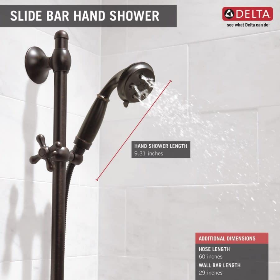 1.75 GPM Traditional Hand Shower Package with H2Okinetic Technology - Includes Hand Shower, Slide Bar, Hose, and Limited Lifetime Warranty - u3kstggqu0vwfiuq2sux@2x.jpg
